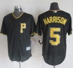 Pirates #5 Josh Harrison Black New Cool Base Stitched Jersey