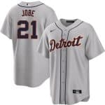 Detroit Tigers #21 Jackson Jobe Gray Cool Base Stitched Jersey