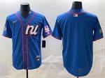 National League New York Mets Blank Blue 2025 All-Star Edition Limited Stitched Jersey
