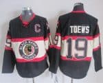 Blackhawks #19 Jonathan Toews Black Third CCM Stitched Jersey