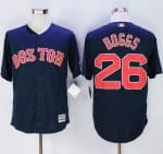 Red Sox #26 Wade Boggs Navy Blue New Cool Base Stitched Jersey