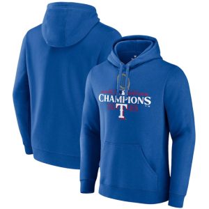 Texas Rangers Royal 2023 World Series Champions Pullover Hoodie