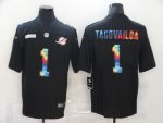 Miami Dolphins #1 Tua Tagovailoa 2020 Black Crucial Catch Limited Stitched Jersey