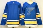 St. Louis Blues Blank Blue 2025 Stitched Jersey