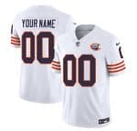 Chicago Bears Custom 2023 F.U.S.E. White Throwback Limited Stitched Jersey