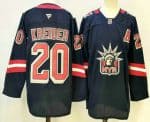 New York Rangers #20 Chris Kreider Navy Reverse Retro Authentic Jersey