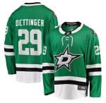 Dallas Stars #29 Jake Oettinger Green Stitched Jersey