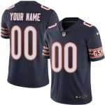 Bears Customized Navy Vapor Untouchable Limited Stitched Jersey