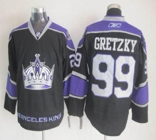 Kings #99 Wayne Gretzky Black Third Stitched Jersey