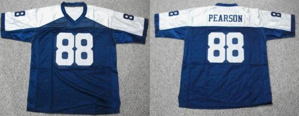 Dallas Cowboys #88 Drew Pearson Navy White Stitched Jersey