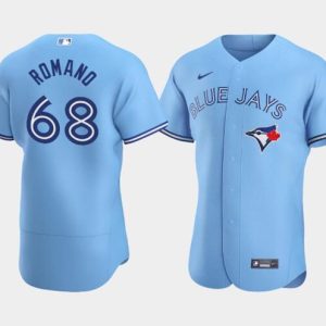 Toronto Blue Jays #68 Jordan Romano Blue Flex Base Stitched Jersey