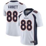 Denver Broncos #88 Nick Vannett Orange Vapor Untouchable Limited Stitched Jersey