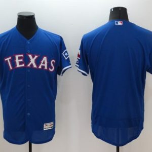 Rangers Blank Blue Flexbase Authentic Collection Stitched Jersey