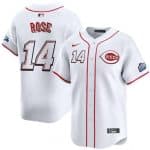 Cincinnati Reds #14 Pete Rose White 2025 Speedway Classic Home Limited Stitched Jersey