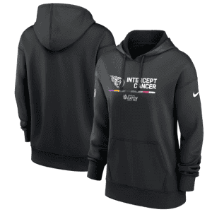 Tennessee Titans 2022 Black NFL Crucial Catch Therma Performance Pullover Hoodie(Run Small)