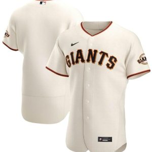 San Francisco Giants Blank Cream Flex Base Stitched Jersey