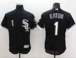 White Sox #1 Adam Eaton Black Flexbase Authentic Collection Stitched Jersey