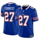 Buffalo Bills #27 Darrick Forrest Blue 2025 F.U.S.E. Vapor Untouchable Limited Stitched Jersey