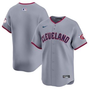 Cleveland Guardians Blank Gray 2025 Alternate Limited Stitched Jersey