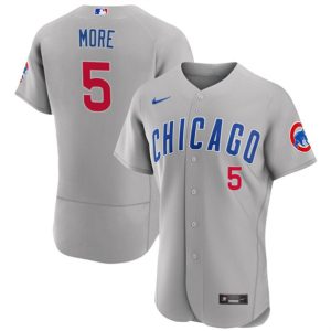 Chicago Cubs #5 Christopher Morel Gray Flex Base Stitched Jersey