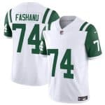 New York Jets #74 Olu Fashanu White 2024 Classic Alternate Vapor F.U.S.E. Limited Stitched Jersey
