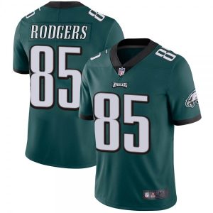 Philadelphia Eagles #85 Richard Rodgers Green Vapor Untouchable Limited Stitched Jersey