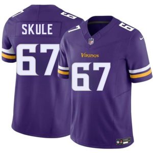 Minnesota Vikings #67 Justin Skule Purple 2025 F.U.S.E. Vapor Untouchable Limited Stitched Jersey