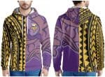 Minnesota Vikings Gold Black Purple Pullover Hoodie