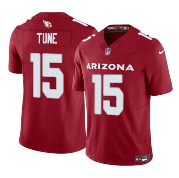 Arizona Cardinals #15 Clayton Tune Red 2023 F.U.S.E. Vapor Untouchable Limited Stitched Jersey