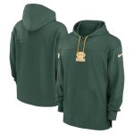 Green Bay Packers Green Performance Pullover Hoodie