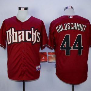 Diamondbacks #44 Paul Goldschmidt Red Cool Base Stitched Jersey