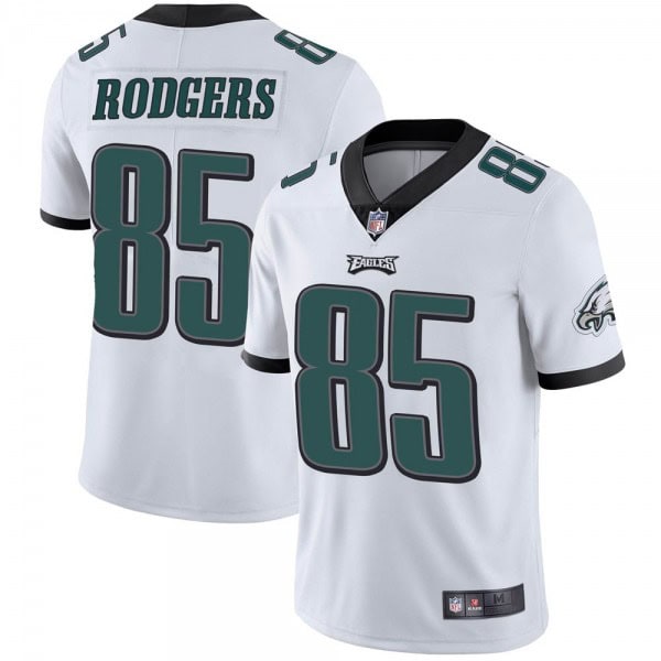 Philadelphia Eagles #85 Richard Rodgers White Vapor Untouchable Limited Stitched Jersey