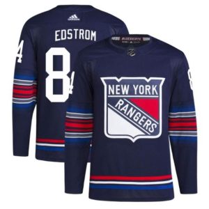 New York Rangers #84 Adam Edstrom Navy Stitched Jersey