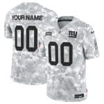New York Giants Custom 2024 F.U.S.E. Arctic Camo Salute To Service Limited Stitched Jersey