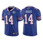 Buffalo Bills #14 Stefon Diggs Blue With NO.3 Patch Vapor Untouchable Limited Stitched Jersey