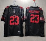 San Francisco 49ers #23 Christian McCaffrey Black 2023 F.U.S.E. Vapor Untouchable Limited Stitched Jersey