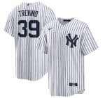 New York Yankees #39 Jose Trevino White Cool Base Stitched Jersey