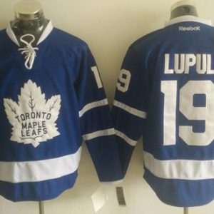 Maple Leafs #19 Joffrey Lupul Blue New Stitched Jersey