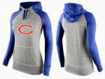 Nike Chicago Bears Performance Hoodie Grey Blue