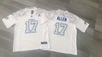 Buffalo Bills #17 Josh Allen White 2025 F.U.S.E. ¡°Rivalries¡± Vapor Limited Football Stitched Jersey