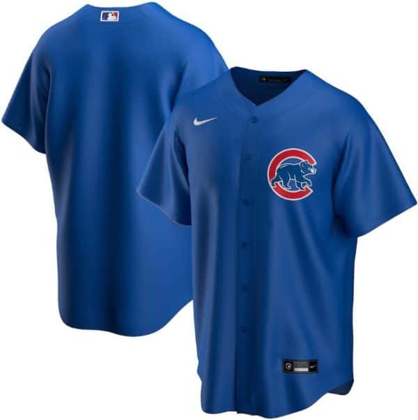 Chicago Cubs Blue Cool Base Stitched Jersey