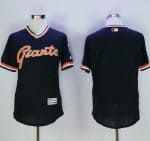 Giants Blank Black Flexbase Authentic Collection Cooperstown Stitched Jerseys
