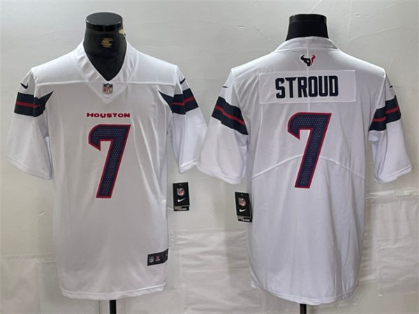 Houston Texans #7 C.J. Stroud White Vapor Untouchable Football Stitched Jersey