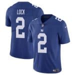 New York Giants #2 Drew Lock Blue Vapor Untouchable Limited Stitched Jersey