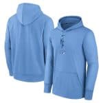 Kansas City Royals Light Blue Collection City Connect Practice Performance Pullover Hoodie