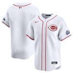 Cincinnati Reds Blank White 2025 Speedway Classic Home Limited Stitched Jersey