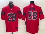 Houston Texans #28 Joe Mixon Red Vapor Untouchable Stitched Jersey