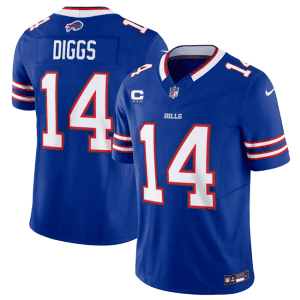 Buffalo Bills #14 Stefon Diggs Blue 2023 F.U.S.E. With 4-Star C Patch Vapor Untouchable Limited Stitched Jersey