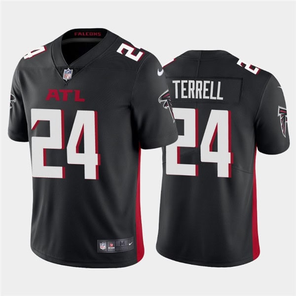Atlanta Falcons #24 A.J. Terrell 2020 Black Vapor Untouchable Limited Stitched Jersey