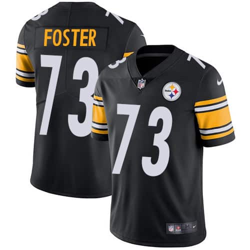 Pittsburgh Steelers #73 Ramon Foster Black Vapor Untouchable Limited Stitched Jersey